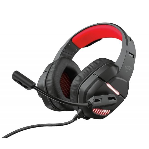 Trust Audífonos Gamer GXT 448 Nixxo para Laptop/PC, Alámbrico, 2.3 m