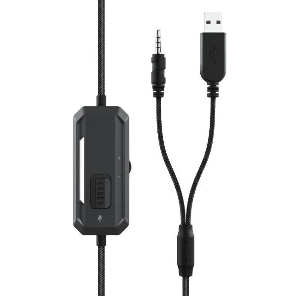 Trust Audífonos Gamer GXT 448 Nixxo para Laptop/PC, Alámbrico, 2.3 m