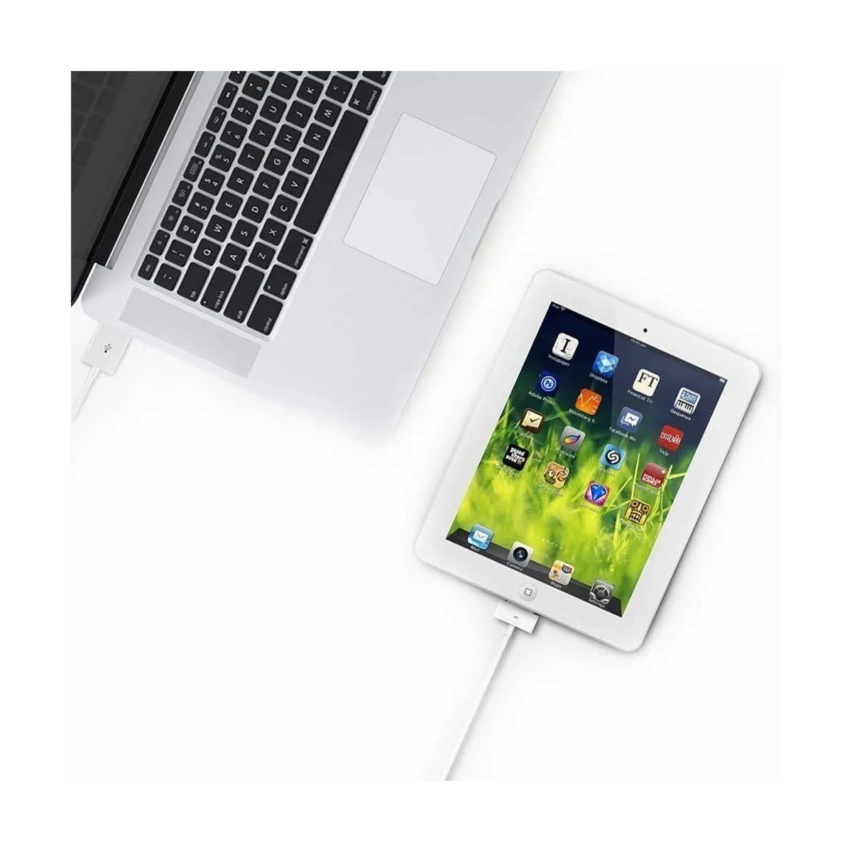 Cable 30 Pin A Usb Para iPod iPhone 4 4s iPad 1 2 3 1 Metro