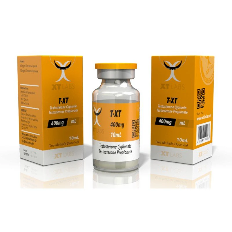T-XT XT Labs Testosterona Cypionato Propionato 400mg x 10ml Volumen Extremo