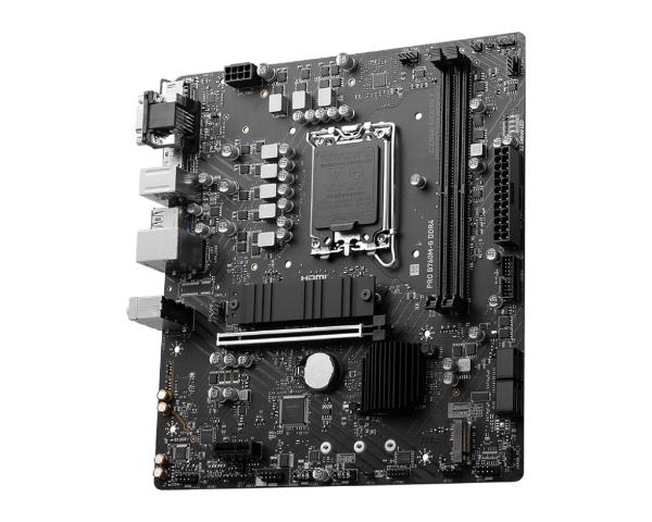MOTHERBOARD MSI (PRO B760M-G DDR4) SOCKET 1700,2*DDR4 4800,HDMI,DP,VGA,2*M.2,MICRO ATX