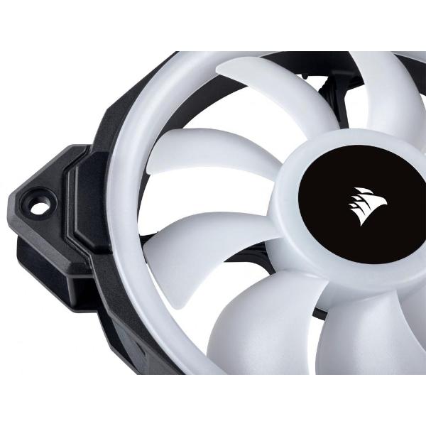 Ventilador Corsair LL120 RGB, 120mm 600-500RPM, 3 Piezas CO-9050072-WW