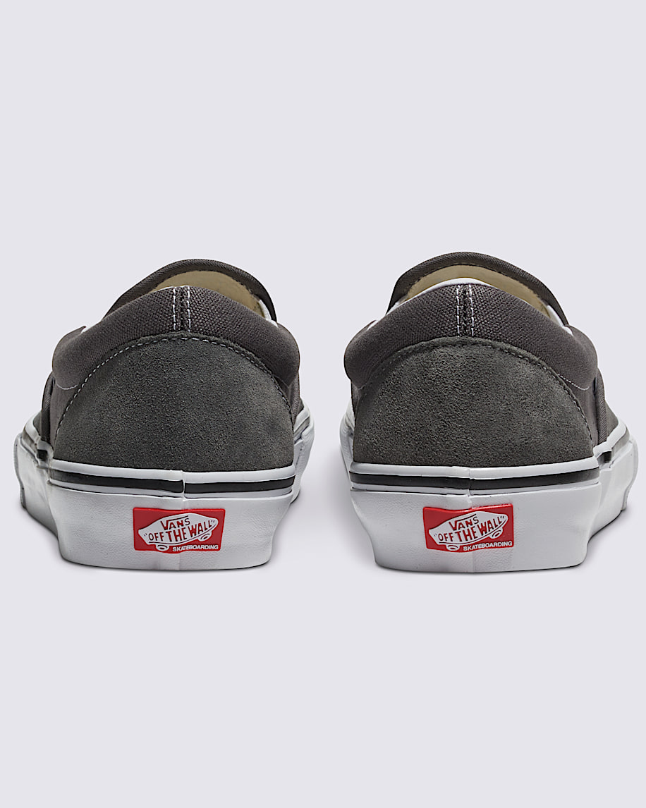 TENIS VANS SKATE SLIP-ON GRIS CASUAL PARA HOMBRE 