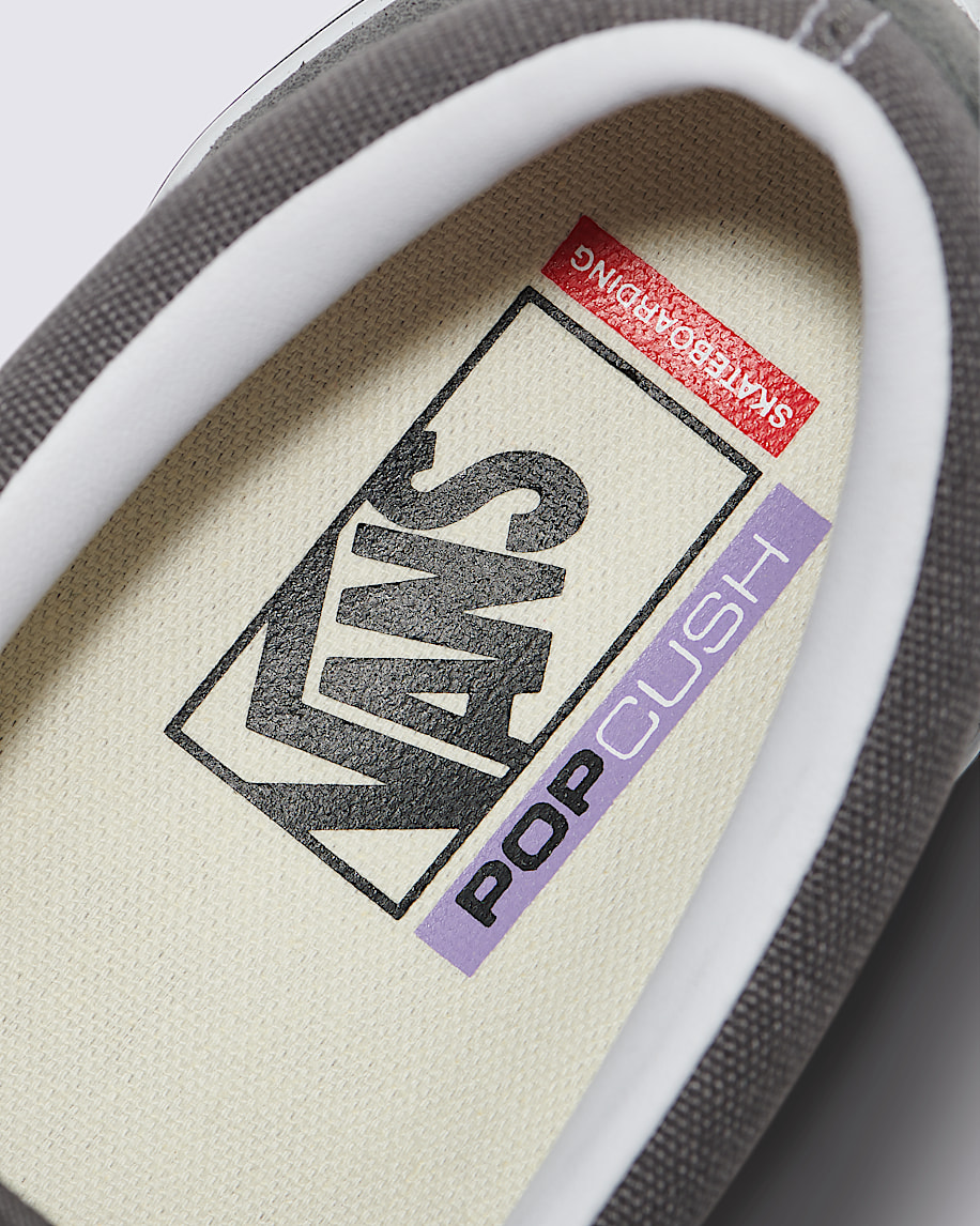 TENIS VANS SKATE SLIP-ON GRIS CASUAL PARA HOMBRE 