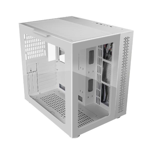 Game Factor GABINETE GAME FACTOR ATX FISHTANK DOBLE CRISTALUSB 3.0 S/FTE CSG700 WH