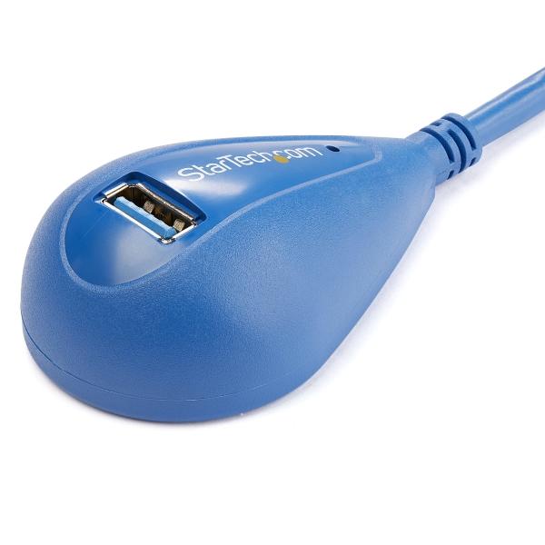 StarTech.com CABLE 1.5M EXTENSOR USB 3.0 DE ESCRITORIO USB A MACHO A HEMBRA