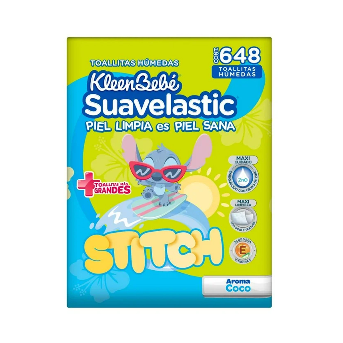 Toallitas Húmedas Kleen Bebé Suavelastic 648pz