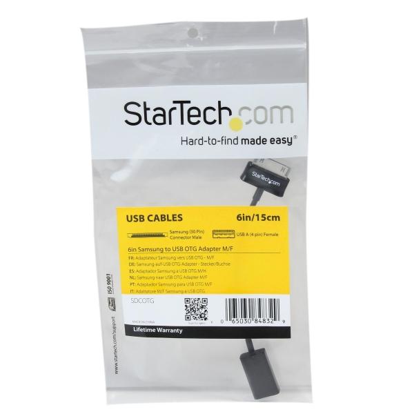 StarTech.com CABLE ADAPTADOR USB OTG SAMSUNG GALAXY TAB MACHO A HEMBRA