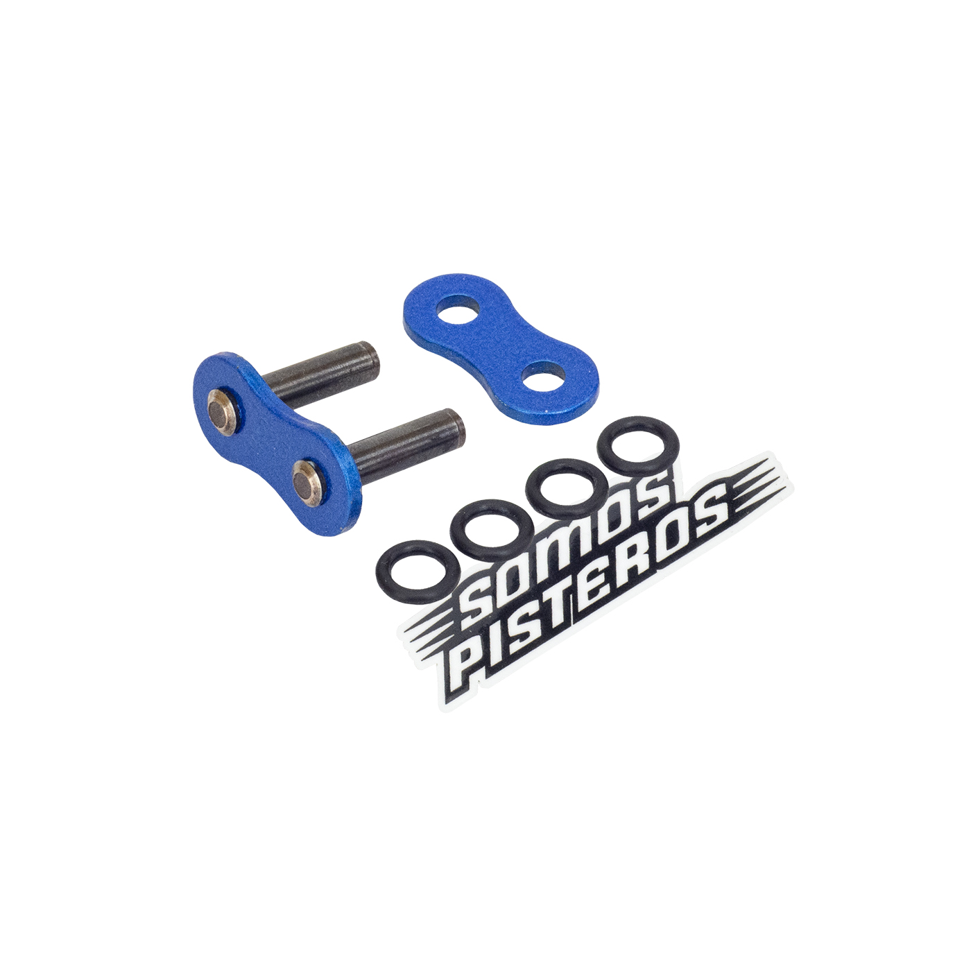 CANDADO CADENA 525 O RING REMACHADO AZUL RK R6R GSXR 600RR