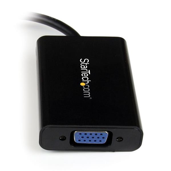 StarTech.com ADAPTADOR CONVERTIDOR MICRO HDMI A VGA CON AUDIO            .