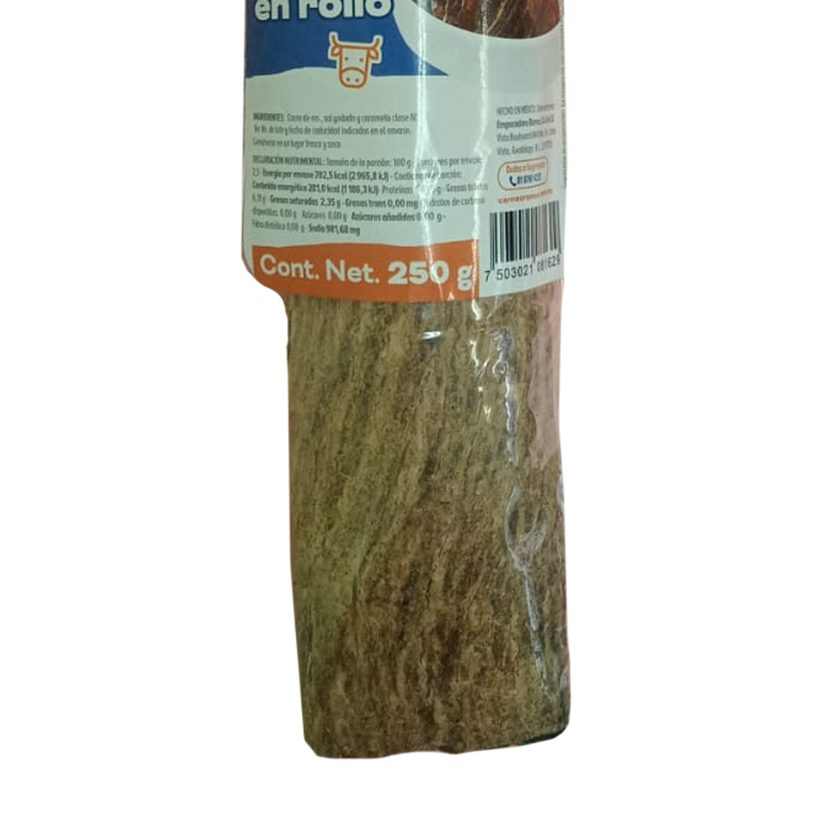 Carne Seca De Res Carnes Ramos En Rollo 250gr