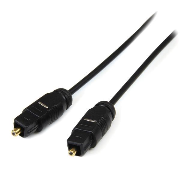 StarTech.com CABLE 4.5M TOSLINK OPTICO AUDIO DIGITAL SPDIF DELGADO NEGR.