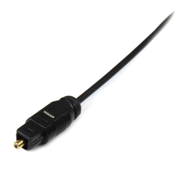 StarTech.com CABLE 4.5M TOSLINK OPTICO AUDIO DIGITAL SPDIF DELGADO NEGR.