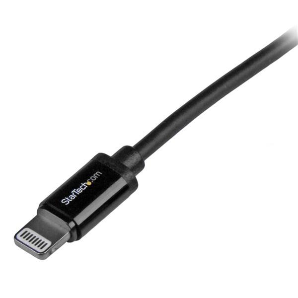 StarTech.com CABLE 1M LIGHTNING APPLE IPOD IPAD IPHONE 5 A USB 2.0 NEGRO