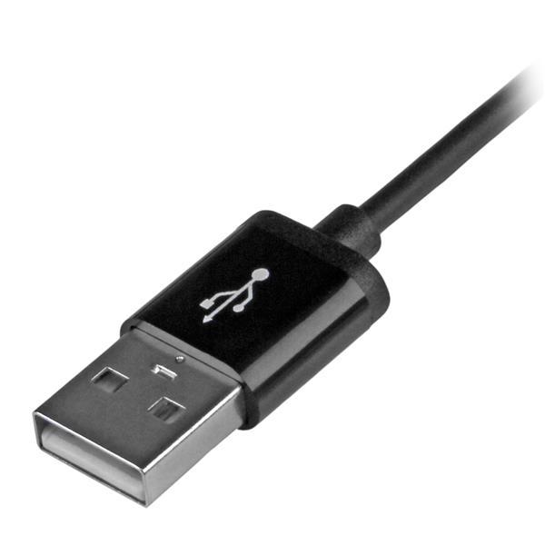 StarTech.com CABLE 1M LIGHTNING APPLE IPOD IPAD IPHONE 5 A USB 2.0 NEGRO