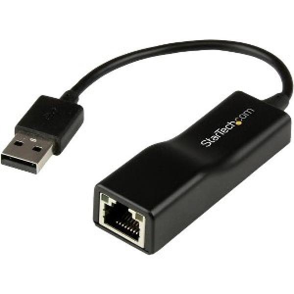 StarTech.com ADAPTADOR EXTERNO USB 2.0 RED FAST ETHERNET 10 100 MBPS NIC