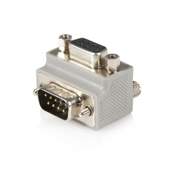 StarTech.com ADAPTADOR DE CABLE DB9 A DB9 TIPO 2 ACODADO A LA DERECHA M A .