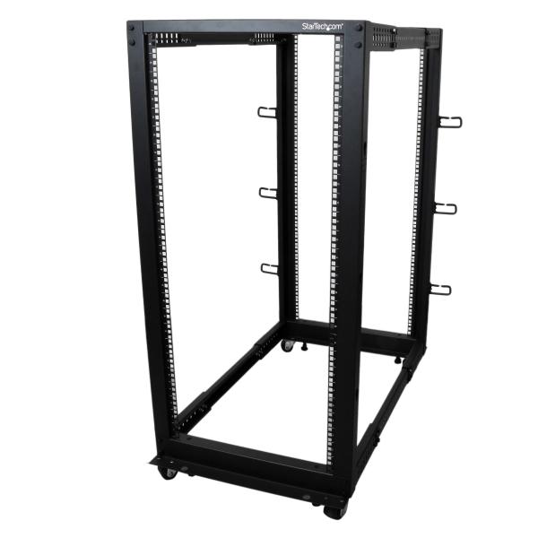 StarTech.com RACK MARCO ABIERTO PROFUNDIDAD AJUSTABLE DE 4 COLUMNAS 25U