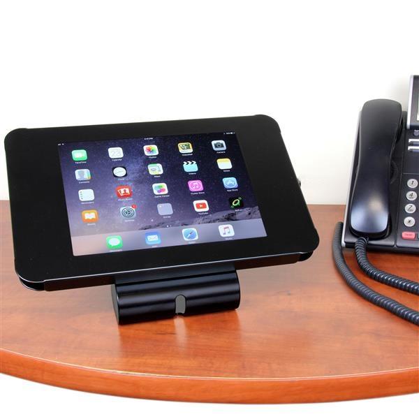 StarTech.com BASE DE TABLET CON SEGURO DE ESCRITORIO DE PARED EN ACERO