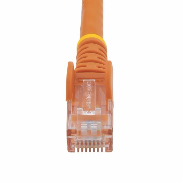 StarTech.com CABLE 3M RED ETHERNET UTP CAT6 SNAGLESS NARANJA RJ45