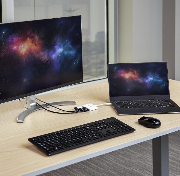 StarTech.com ADAPTADOR USB-C A HDMI 4K REPLICADOR DE PUERTOS BLANCO