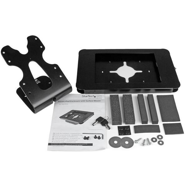 StarTech.com BASE DE TABLET CON SEGURO DE ESCRITORIO DE PARED EN ACERO