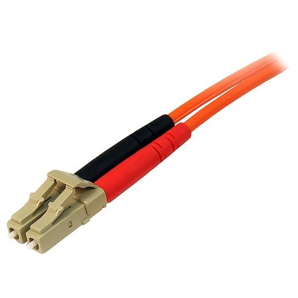 StarTech.com CABLE 2M RED MULTIMODO DUPLEX FIBRA OPTICA LC LC 50/125 PATCH .