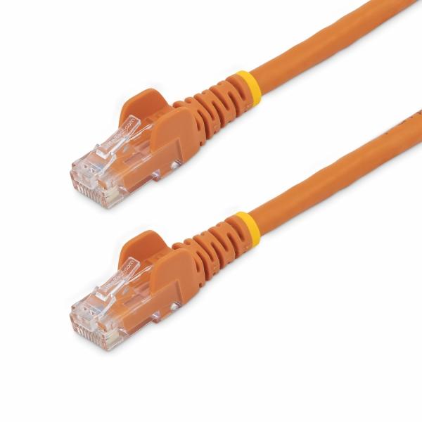StarTech.com CABLE 3M RED ETHERNET UTP CAT6 SNAGLESS NARANJA RJ45