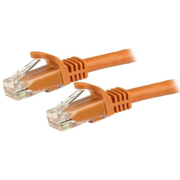 StarTech.com CABLE 3M RED ETHERNET UTP CAT6 SNAGLESS NARANJA RJ45