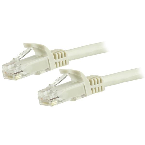 StarTech.com CABLE RED 4.2M BLANCO CAT6 ETH HERNET GIGABIT SIN ENGANCHES