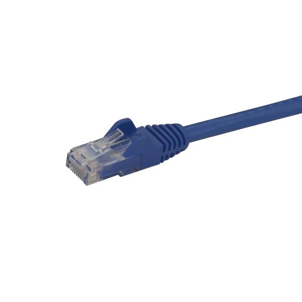 StarTech.com CABLE DE RED DE 15CM AZUL CAT6 6 ETHERNET GIGABIT SIN ENGANCHES