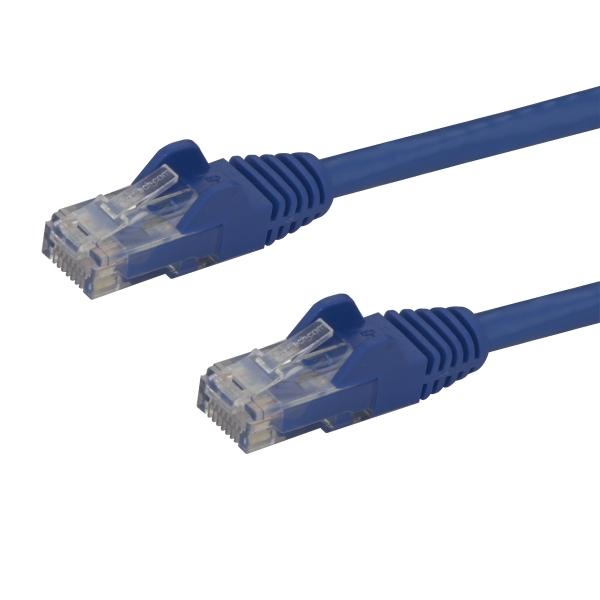 StarTech.com CABLE DE RED DE 15CM AZUL CAT6 6 ETHERNET GIGABIT SIN ENGANCHES