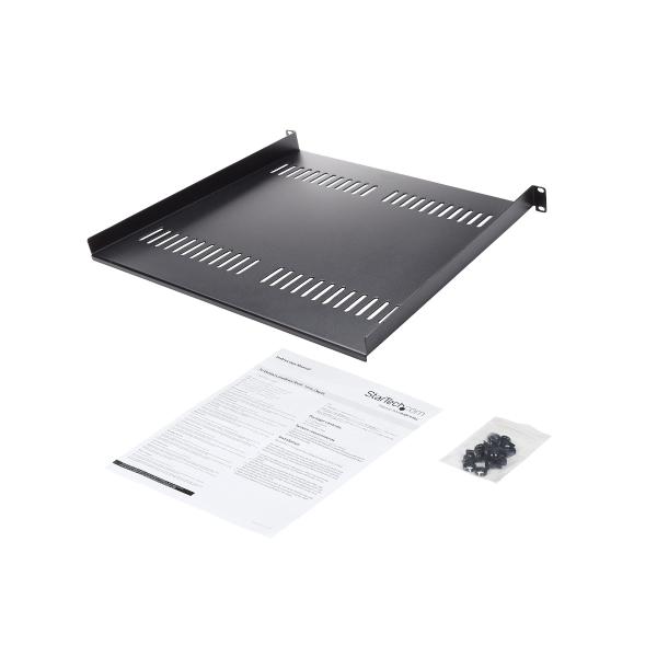 StarTech.com CHAROLA VENTILADA 1U PARA RACK DE SERVIDORES DE 16 PULGADAS