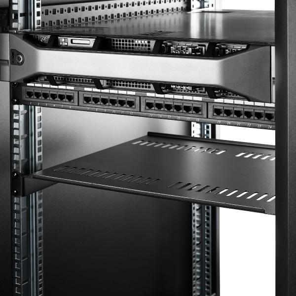 StarTech.com CHAROLA VENTILADA 1U PARA RACK DE SERVIDORES DE 16 PULGADAS