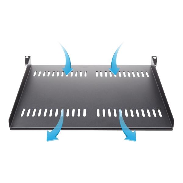 StarTech.com CHAROLA VENTILADA 1U PARA RACK DE SERVIDORES DE 16 PULGADAS