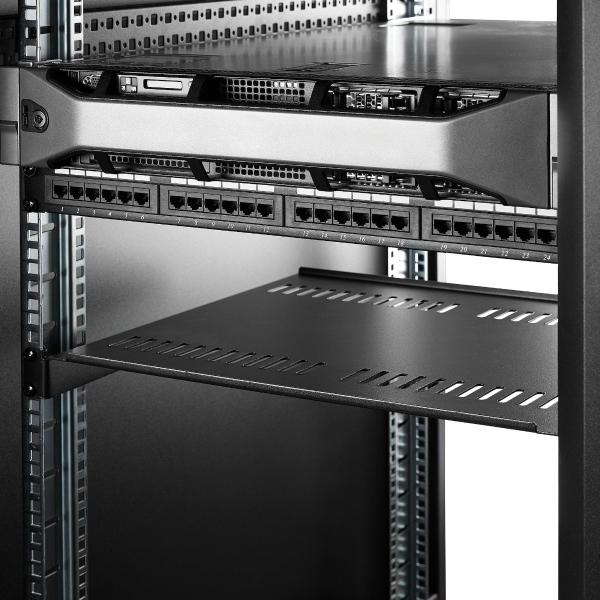 StarTech.com CHAROLA VENTILADA 1U PARA RACK DE SERVIDORES DE 16 PULGADAS