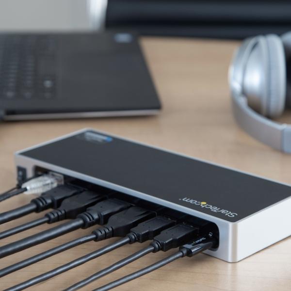 StarTech.com DOCKING STATION USB TIPO C 2X D P O HDMI REPLICADOR USBC