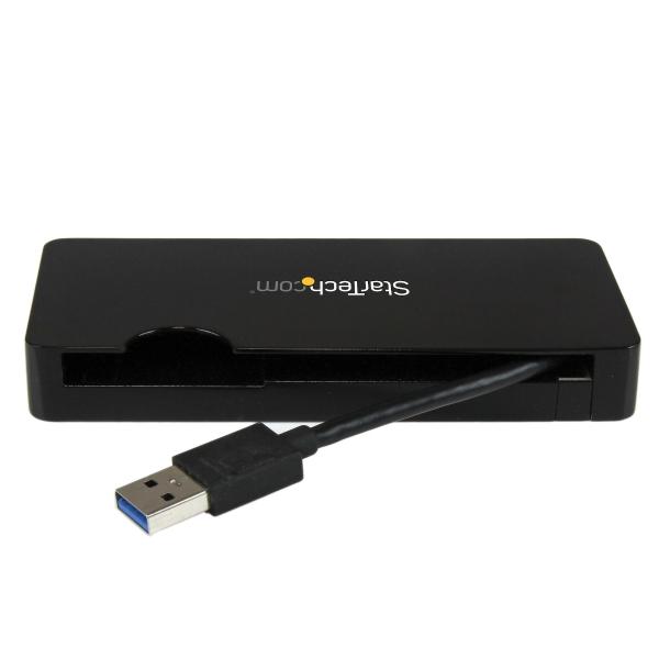 StarTech.com MINI REPLICADOR DE PUERTOS USB 3.0 HDMI O VGA ETHERNET USB DOCK