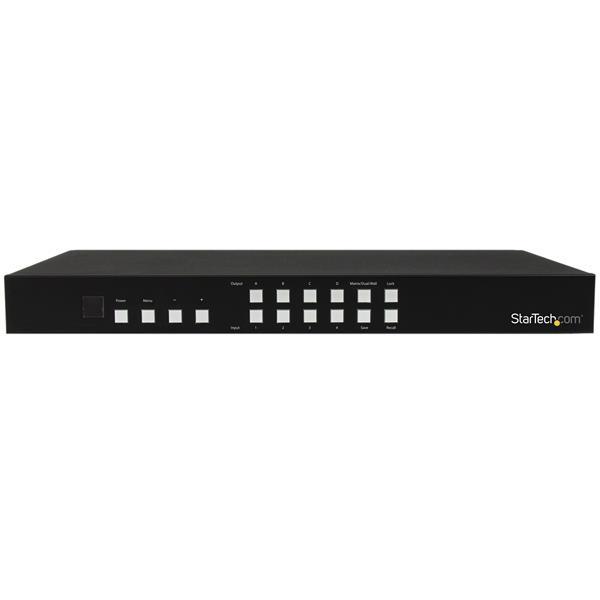 StarTech.com SWITCH CONMUTADOR MATRIX HDMI 4X4 MULTIVISOR VIDEOWALL PAP