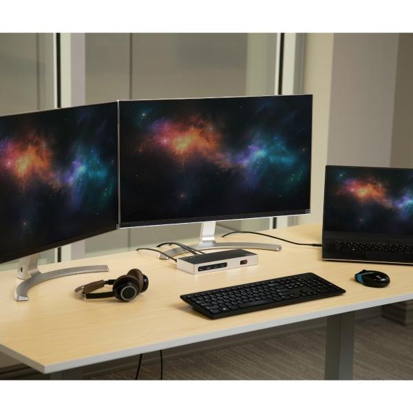 StarTech.com DOCKING STATION USB TIPO C 2X D P O HDMI REPLICADOR USBC