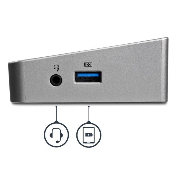StarTech.com REPLICADOR DE PUERTOS USB 3.0 TRIPLE PARA LAPTOP              .
