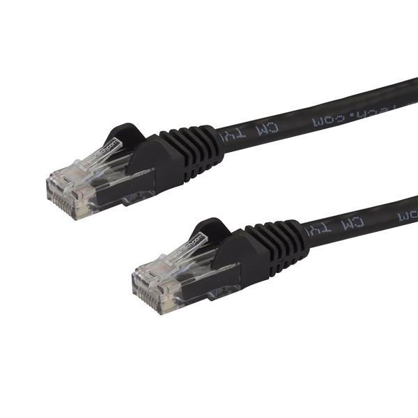 StarTech.com CABLE DE RED ETHERNET 5M CAT6 RJ45 SNAGLESS GIGABIT NEGRO