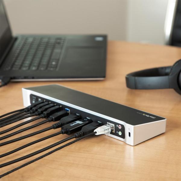 StarTech.com REPLICADOR DE PUERTOS USB 3.0 TRIPLE PARA LAPTOP              .