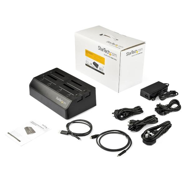 StarTech.com DOCKING STATION USB 3.1 4 BAHIAS SATA 2.5 O 3.5