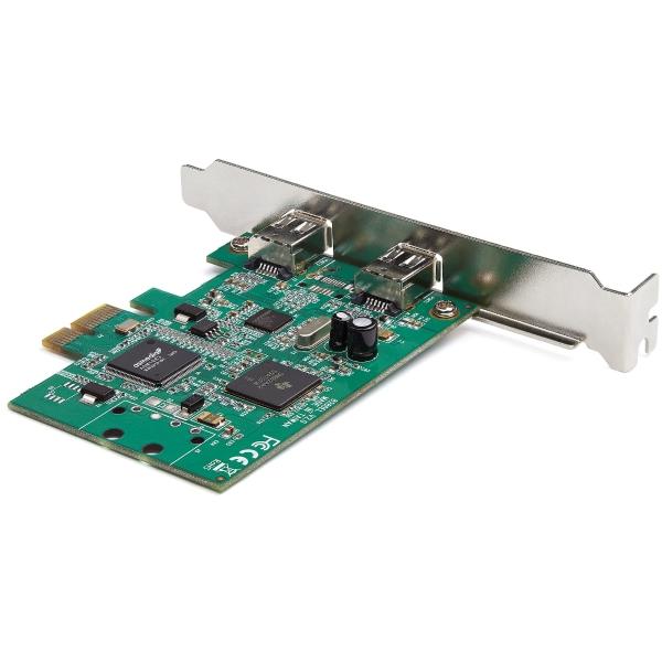 StarTech.com ADAPTADOR TARJETA FIREWIRE PCI E 2 PUERTOS - CHIPSET TI TSB82AA2