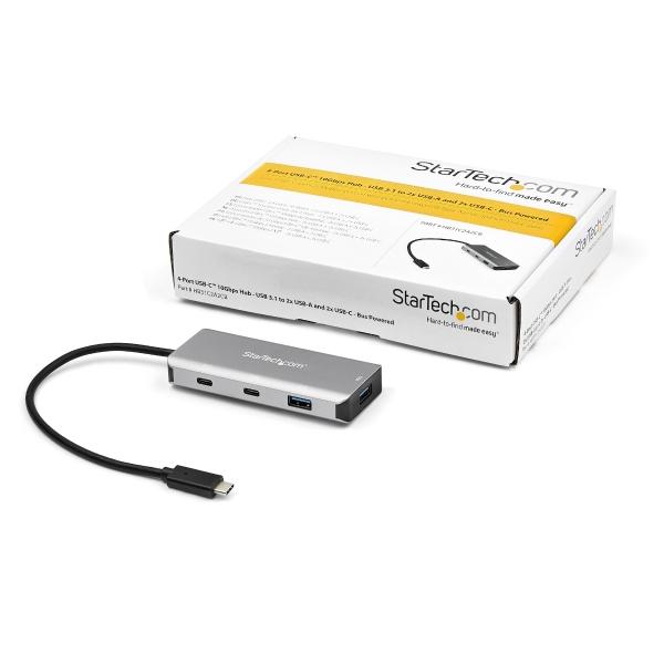 StarTech.com ADAPTADOR HUB USB-C DE 4 PUERT 2X USB-A 2X USB-C - 10GBPS