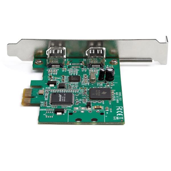 StarTech.com ADAPTADOR TARJETA FIREWIRE PCI E 2 PUERTOS - CHIPSET TI TSB82AA2