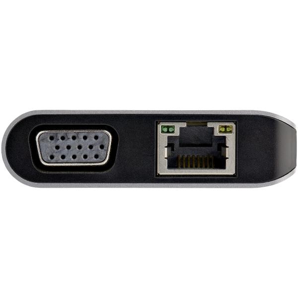 StarTech.com ADAPTADOR USB-C MULTIPUERTOS HDMI/VGA - 100W PD - LECTOR DE SD