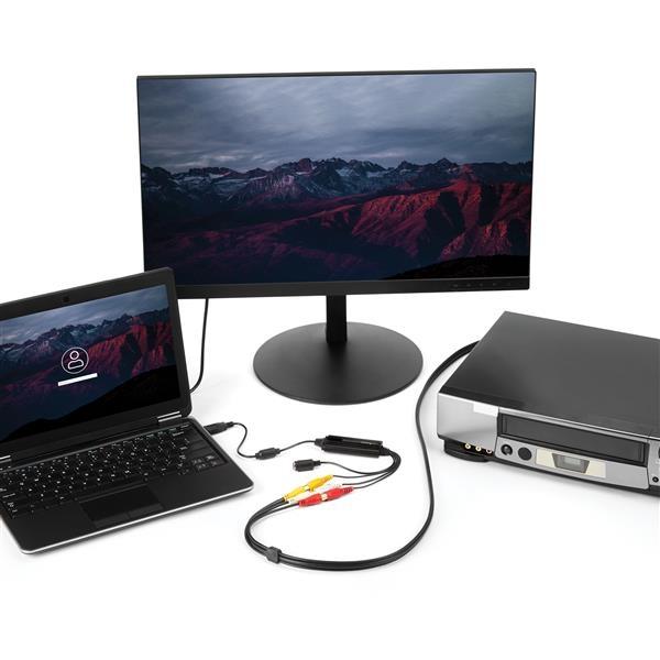 StarTech.com ADAPTADOR DE CAPTURA DE VIDEO VIDEO COMPUESTO/S-VIDEO A USB