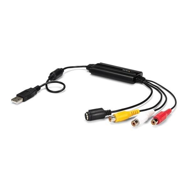 StarTech.com ADAPTADOR DE CAPTURA DE VIDEO VIDEO COMPUESTO/S-VIDEO A USB